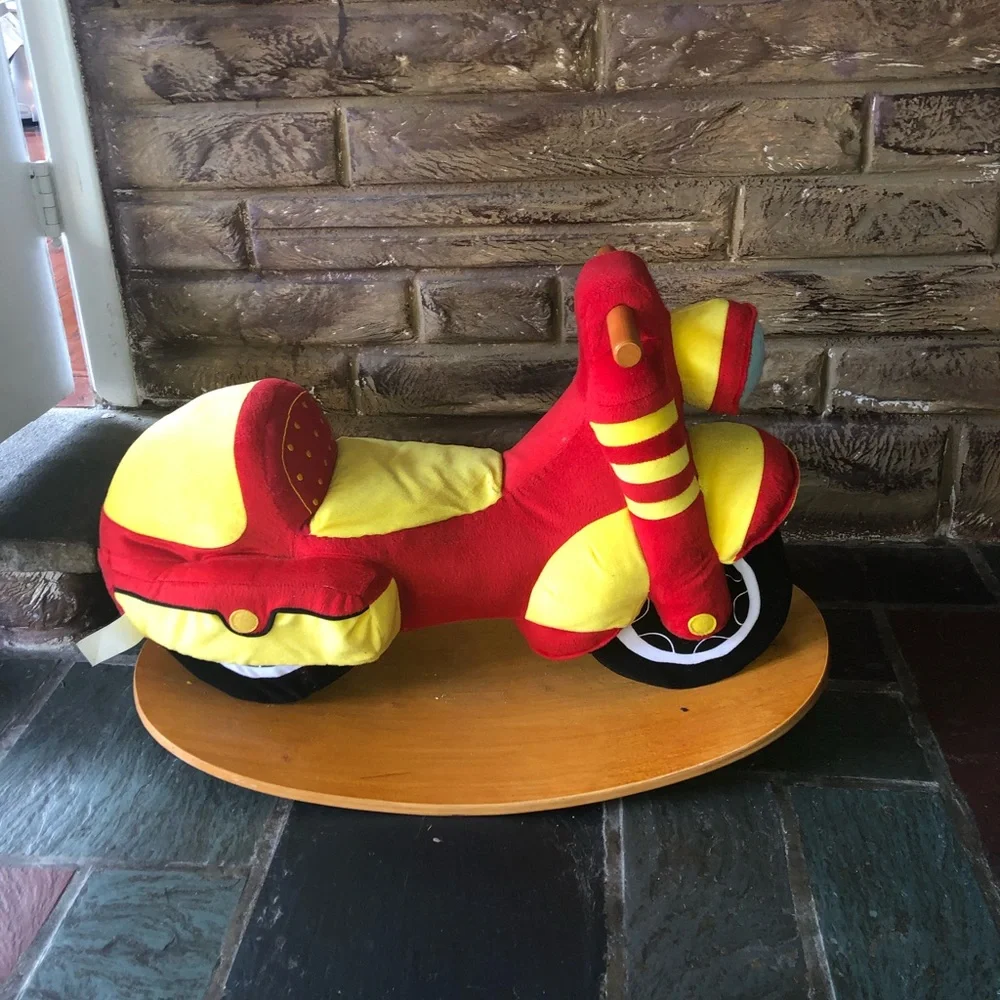 Plush Ride On Motorcycle - Picture 4 of 4